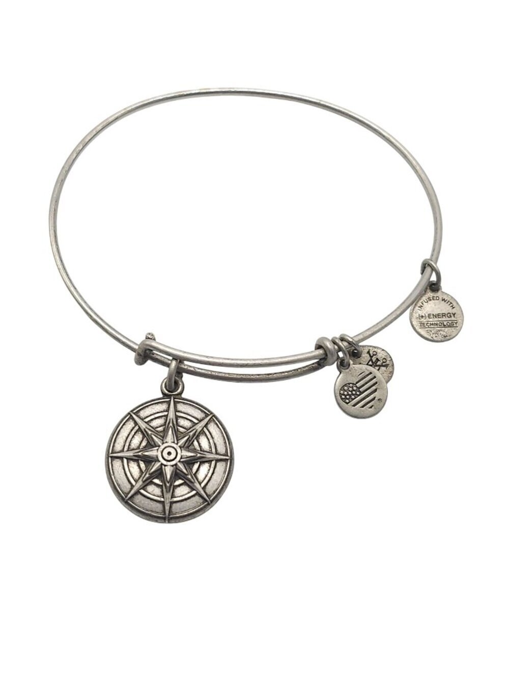 Alex And Ani Star Of Venus Compass Charm Expandable Bracelet 2016